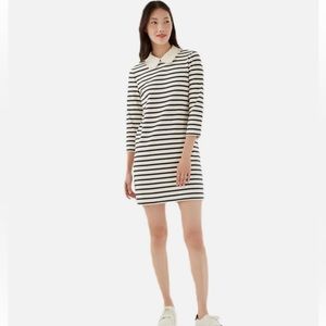 Kate Spade Poplin Collar Striped Tee Dress